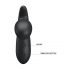 Pretty Love Backie - prostaat vibrator (zwart)