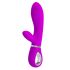 Pretty Love Thomas - vibromasseur rechargeable avec stimulateur clitoridien (rose)