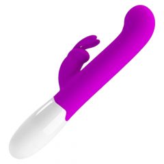   Pretty Love Centaur  - vodotěsný vibrátor na bod G s ramenem na klitoris (fialový)