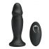 Monsieur Play - vibromasseur anal rechargeable et radio (noir)