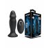 Monsieur Play - vibromasseur anal rechargeable et radio (noir)