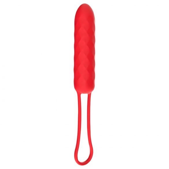 Vibeconnect Faith - vibromasseur baguette, étanche, rechargeable (rouge)