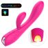 Sex HD Muses - vibromasseur chauffant étanche rechargeable (rose)