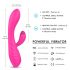 Sex HD Muses - oplaadbare, waterdichte verwarmende vibrator (roze)