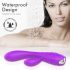 Sex HD Muses - oplaadbare, waterdichte verwarmde vibrator (paars)