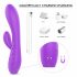 Sex HD Muses - vibromasseur rechargeable et étanche avec fonction chauffante (violet)