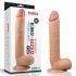 Lovetoy King-Sized - dido réaliste avec ventouse et testicules - 25cm (naturel)