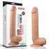 Lovetoy King-Sized - dido réaliste avec ventouse et testicules - 25cm (naturel)