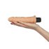 Lovetoy Real Feel - realistický vibrátor - 19 cm (přírodní)