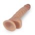 Lovetoy Real Extreme - dildo à ventouse avec testicules - 21cm (peau)