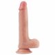 Lovetoy Nature Cock - dvouvrstvé realistické dildo - 20cm (přírodní)