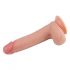 Lovetoy Nature Cock - dvouvrstvé realistické dildo - 20cm (přírodní)