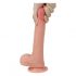 Lovetoy Nature Cock - dvouvrstvé realistické dildo - 20cm (přírodní)