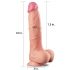 Lovetoy Pénis - réaliste à double couche - 25cm (naturel)