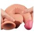 Lovetoy Nature Cock - godemichet réaliste à double couche - 25 cm (naturel)