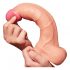 Lovetoy Nature Cock - realistische dildo met dubbele laag - 25cm (natuurlijk)