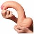 Lovetoy Přírodní Penis - Dvouvrstvý Realistický Dildo - 28cm (přírodní)