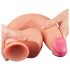 Lovetoy Nature Cock - dvouvrstvé realistické dildo - 30 cm (přírodní)