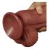 Lovetoy Nature Cock - dvouvrstvé dildo - 26 cm (přírodní)