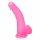 Lovetoy Jelly Studs - realistické dildo s přísavkou - 20 cm (růžové)