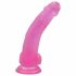 Lovetoy Jelly Studs - realistické dildo s přísavkou - 20 cm (růžové)