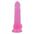 Lovetoy Jelly Studs - realistické dildo s přísavkou - 20 cm (růžové)