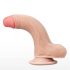 Lovetoy Sliding-Skin - Dildo à ventouse, double couche - 18 cm (naturel)