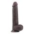 Lovetoy Sliding-Skin - Double couche ventouse - 23cm (marron)