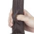 Lovetoy Sliding-Skin - Double couche ventouse - 23cm (marron)