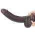 Lovetoy Sliding-Skin - Double couche ventouse - 23cm (marron)