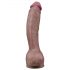 Lovetoy Nature Cock - dvouvrstvý realistický dildo - 26 cm (přírodní)