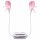 LOVENSE Gemini - pinceaux vibrants intelligents pour tétons (rose)