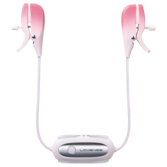 LOVENSE Gemini - pinceaux vibrants intelligents pour tétons (rose)