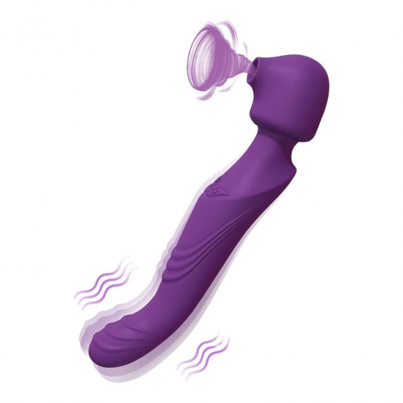 Tracy's Dog Baguette - vibrateur étanche, rechargeable, pulsant (violet)