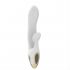 Tracy's Dog VX008 - Vibromasseur rechargeable et étanche avec stimulateur clitoridien (blanc)