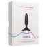 LOVENSE Hush 2 XS - petit plug anal vibrant rechargeable (25mm) - noir