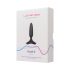 LOVENSE Hush 2 XS - petit plug anal vibrant rechargeable (25mm) - noir