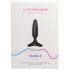 LOVENSE Hush 2 XS - petit plug anal vibrant rechargeable (25mm) - noir