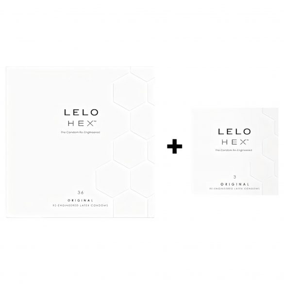 LELO Hex Original - luxusní balení kondomů (36+3ks)