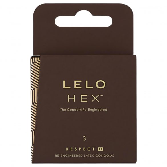 LELO Hex Respect XL - kondomy (3ks)