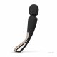 LELO Smart Wand 2 - moyen - masseur vibrant rechargeable (noir)