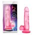 bjours Sweet N Hard 4 - voetdildo met ballen (roze)