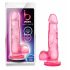 bjours Sweet N Hard 4 - Dildo s varlaty (růžové)