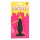 Scandalous - bougie - plug anal - noir (50g)