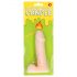 Scandalous - bougie - pénis avec testicules - naturel (133g)