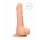 RealRock Dong 7 - realistické dildo s varlaty (17 cm) - přírodní