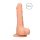 RealRock Dong 8 - Dildo réaliste avec testicules (20cm) - nature