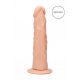 RealRock Dong 9 - realistické dildo (23 cm) - přírodní