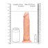 RealRock Dong 9 - realistické dildo (23 cm) - přírodní