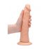 RealRock Dong 9 - realistické dildo (23 cm) - přírodní